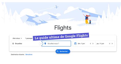 google flights français.
